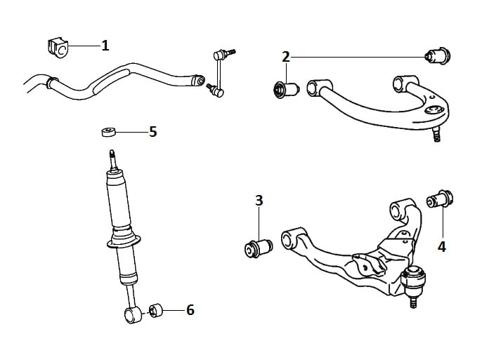 Front suspension