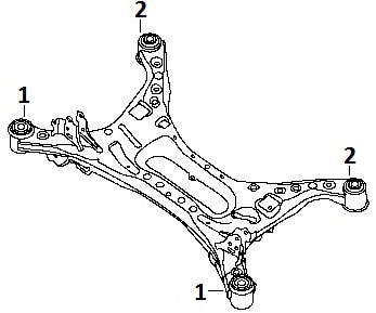Rear subframe