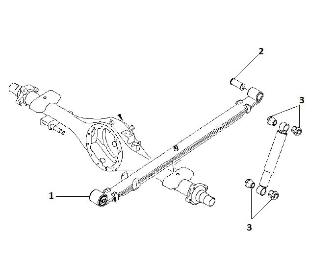 Rear suspension