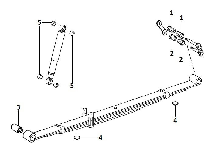 Rear suspension