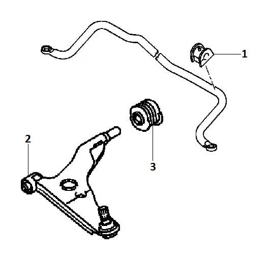 Front suspension