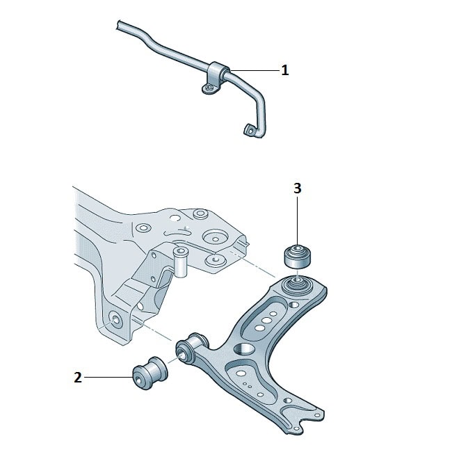 Front suspension 2WD