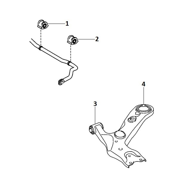 Front suspension