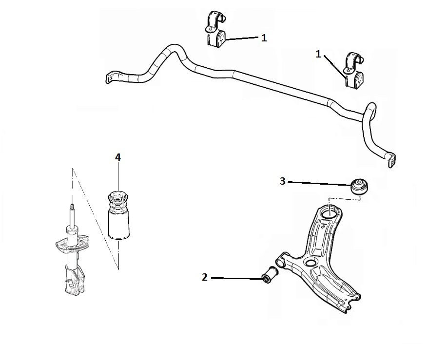 Front suspension