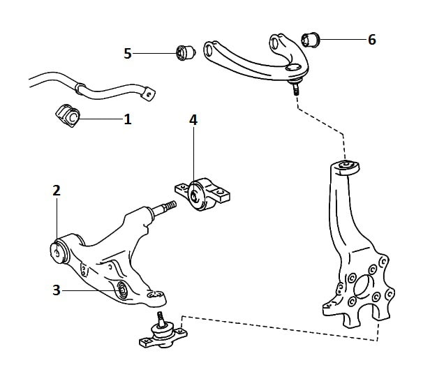 Front suspension