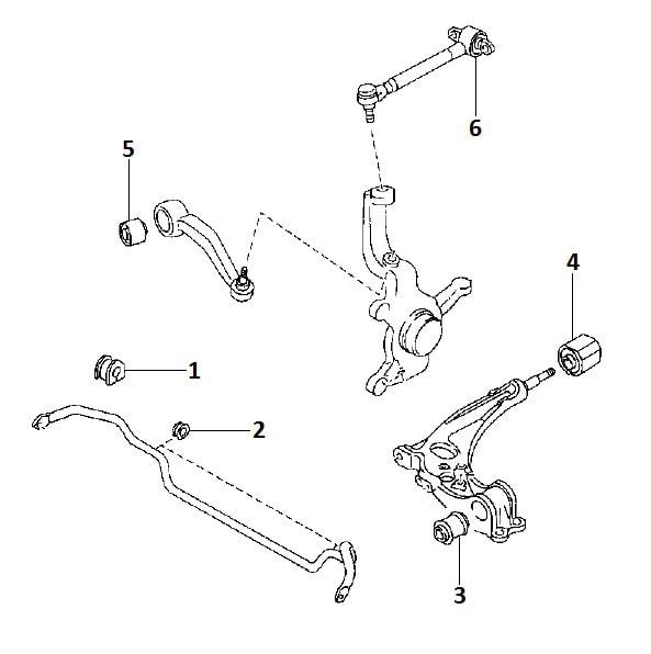 Front suspension