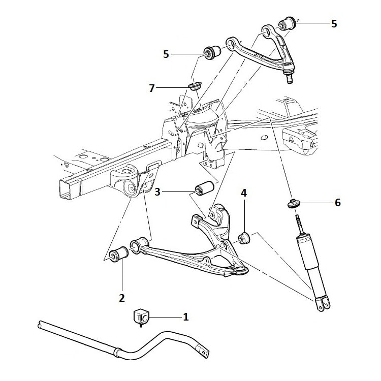 Front suspension