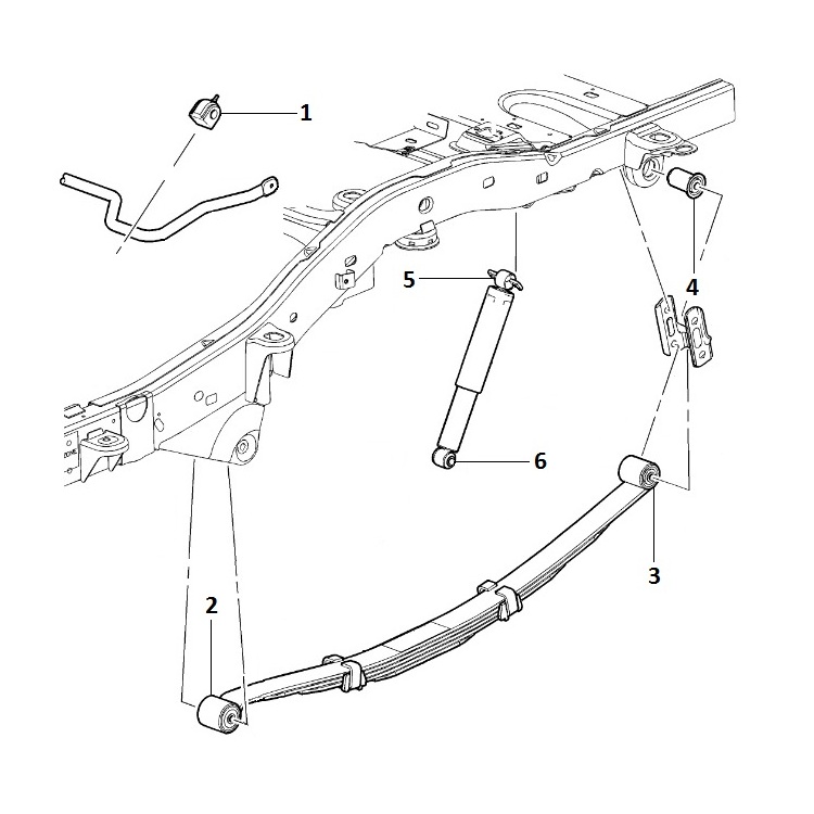 Rear suspension