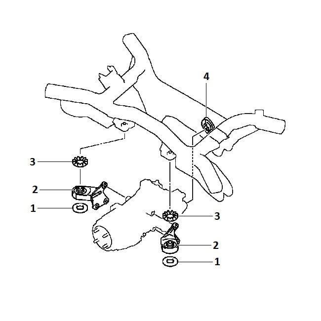 Rear gearbox