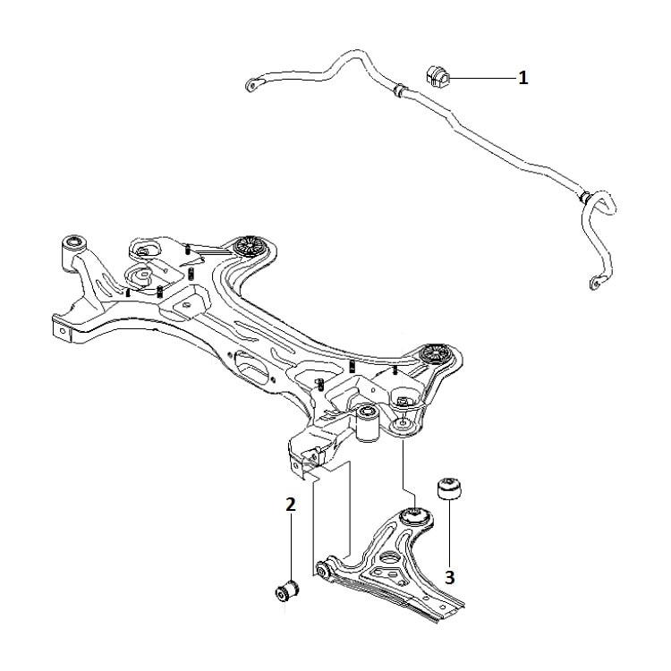 Front suspension