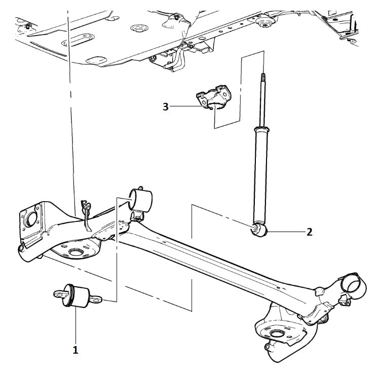Rear suspension