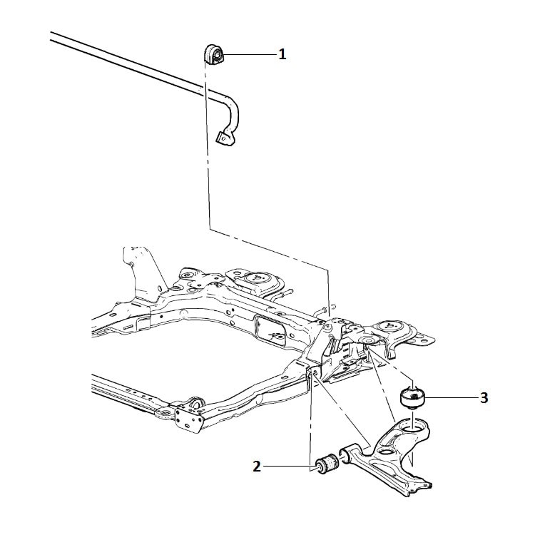 Front suspension