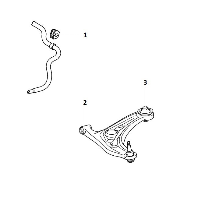Front suspension