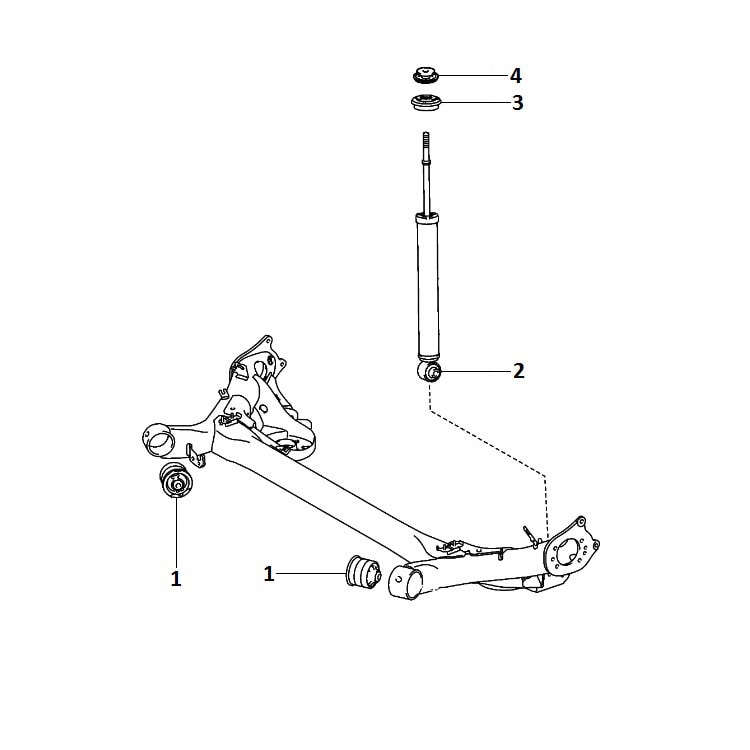 Rear suspension