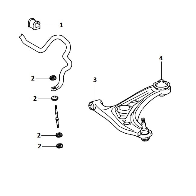 Front suspension