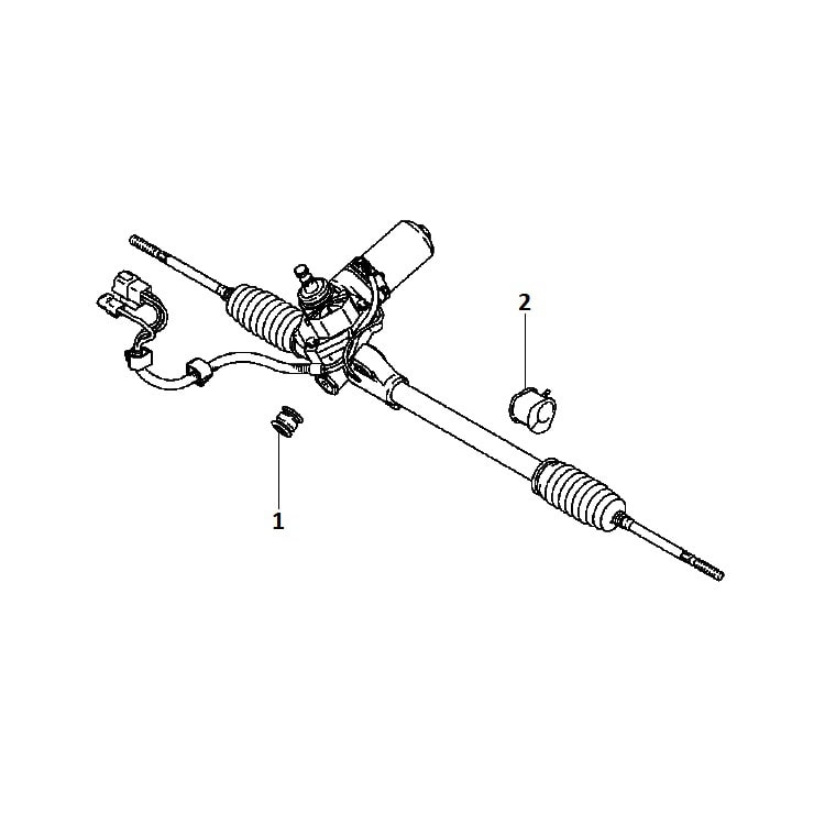 Steering rack
