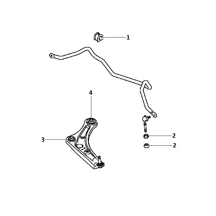 Front suspension