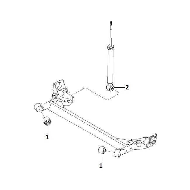 Rear suspension