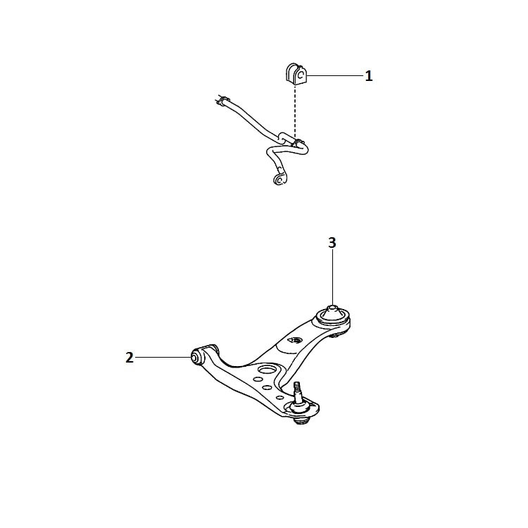 Front suspension