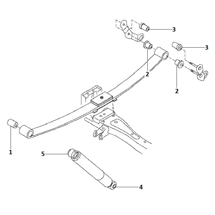 Rear suspension