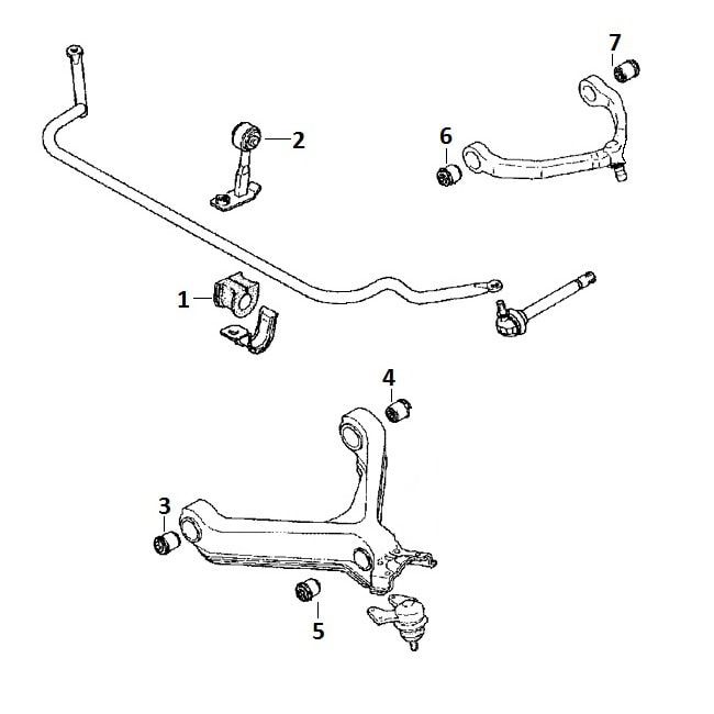 Front suspension