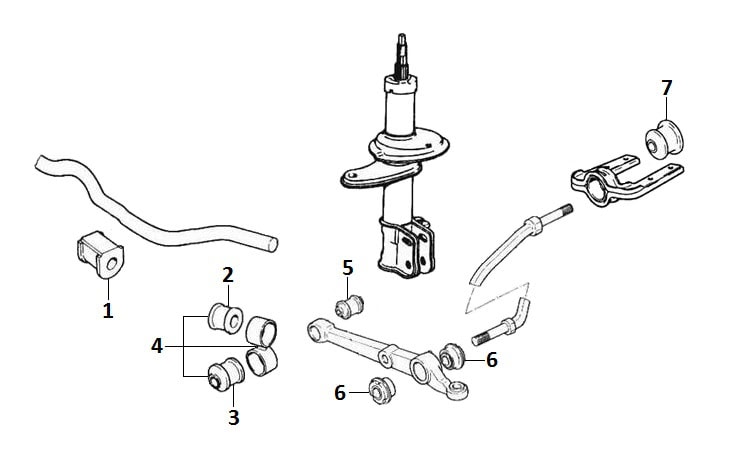 Front suspension
