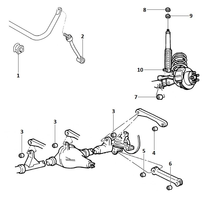Front suspension