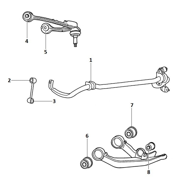 Front suspension