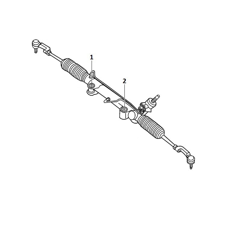 Steering rack