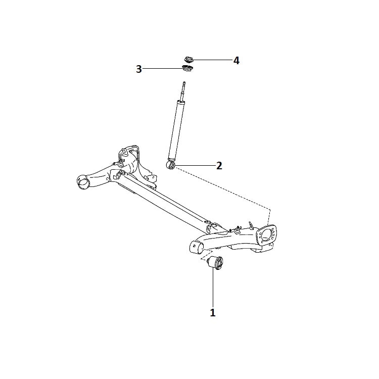 Rear suspension