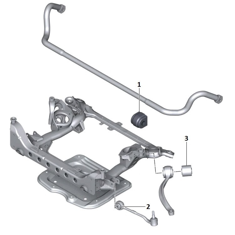 Front suspension 4WD