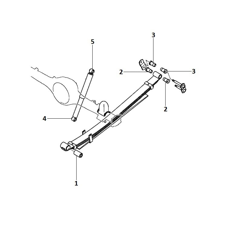 Rear suspension