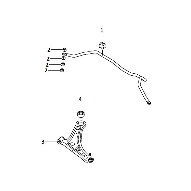 Front suspension