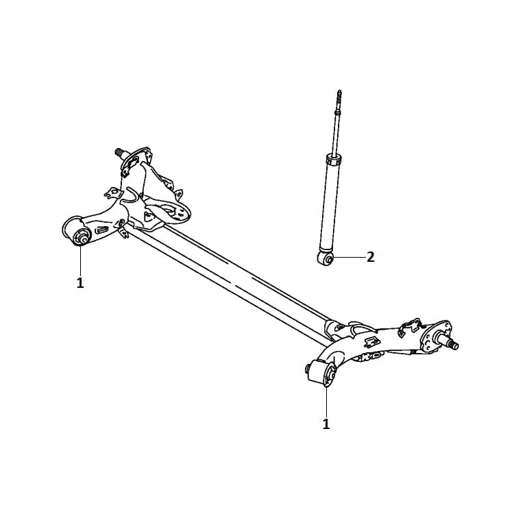 Rear suspension