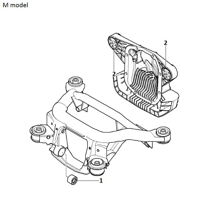 Rear gearbox