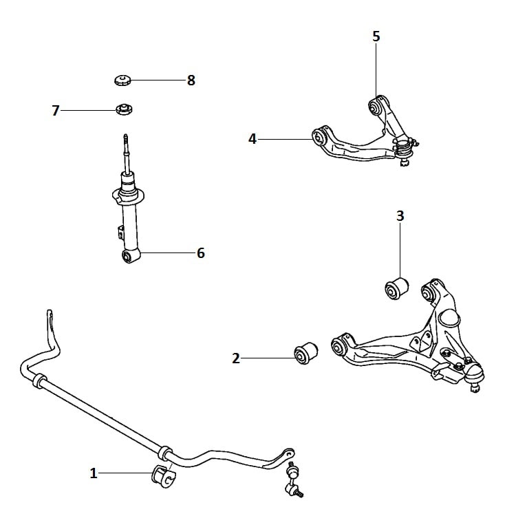 Front suspension