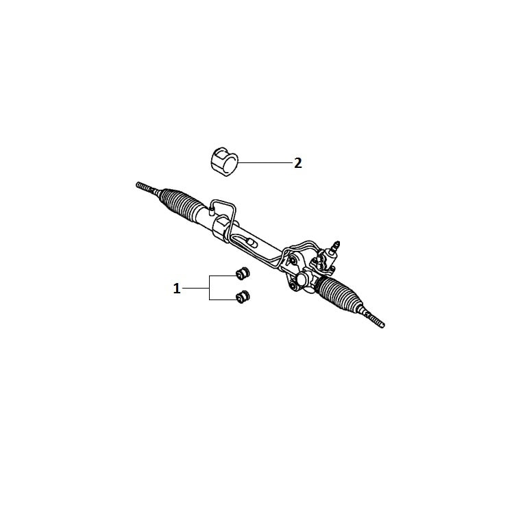 Steering rack