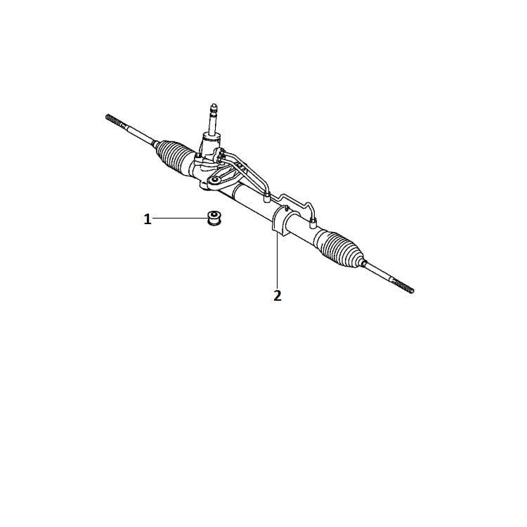 Steering rack