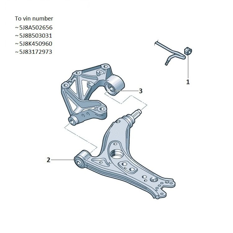 Front suspension