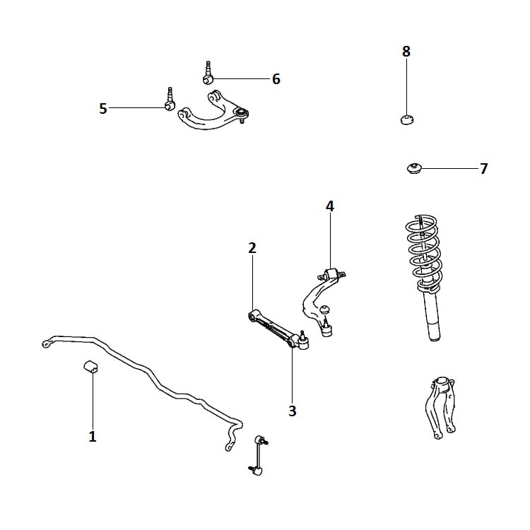 Front suspension