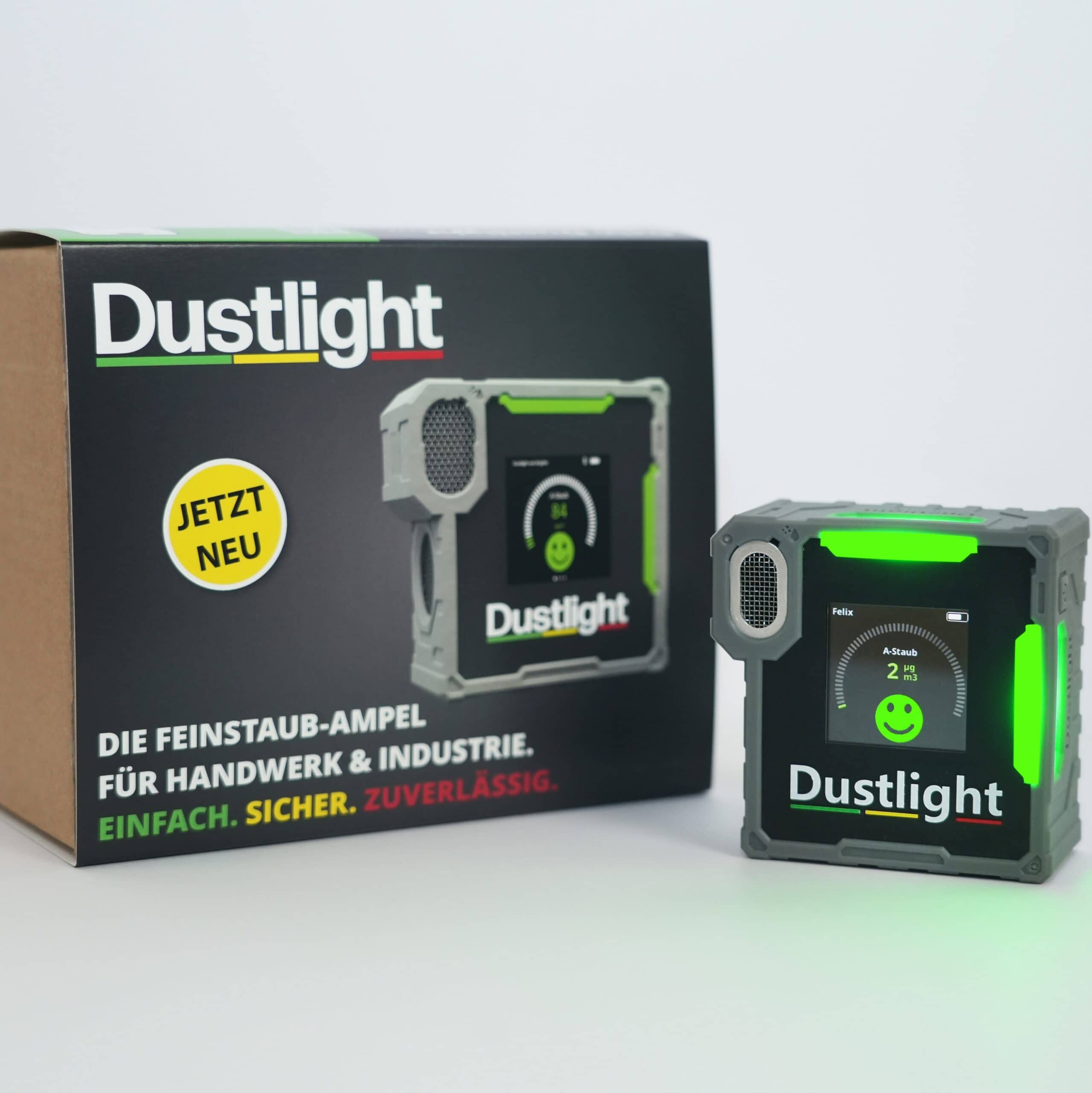 Gerät mit Verpackung für den Einsatz in Industrie und Handwerk