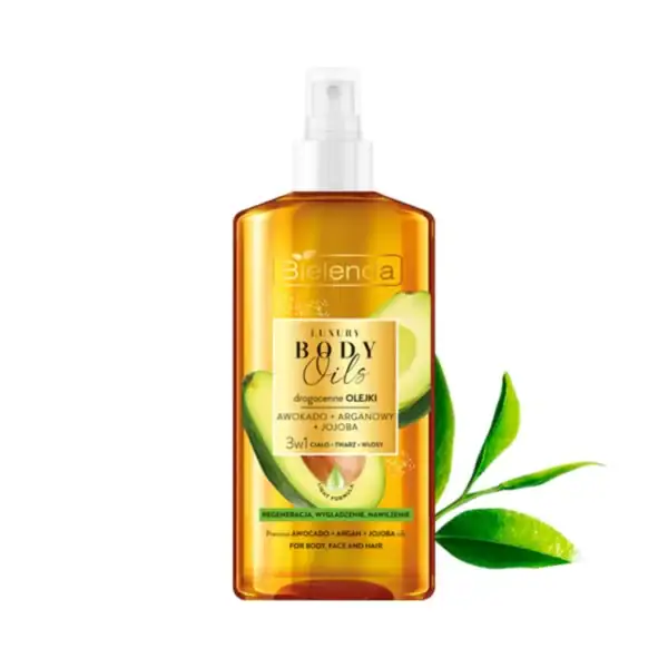 Drogocenne olejki Awokado Arganowy Jojoba 3w1 Bielenda