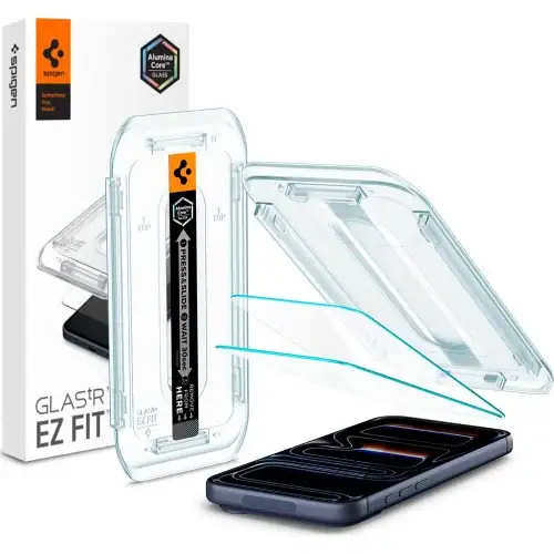 Szkło ochronne Spigen Glas.tR EZ Fit z aplikatorem