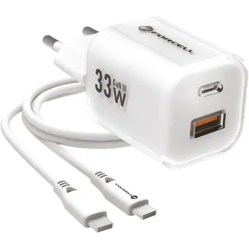 Ładowarka GaN Forcell F-Energy Crystal 33 W