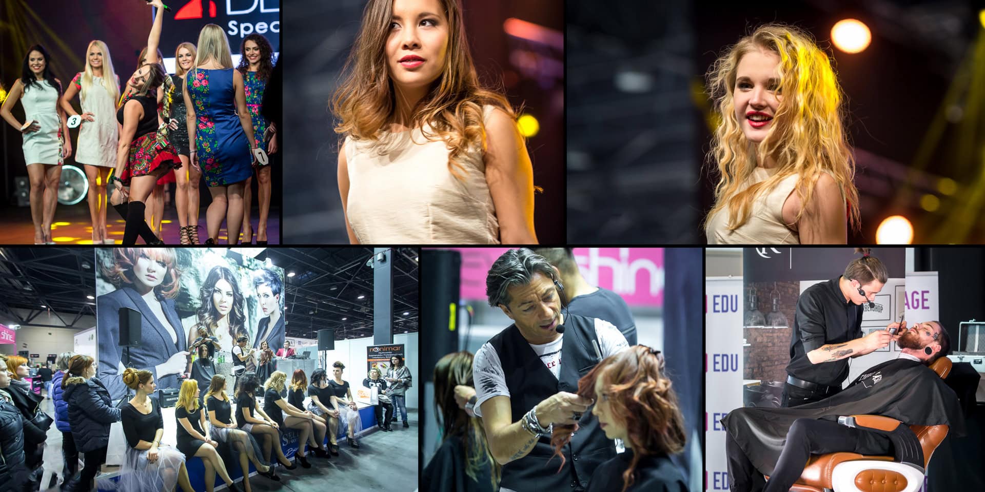 Fotograf na eventy beauty i fryzjerskie – profesjonalny reportaż z gali barberskiej, dokumentacja pokazów na scenie głównej i targów kosmetycznych.