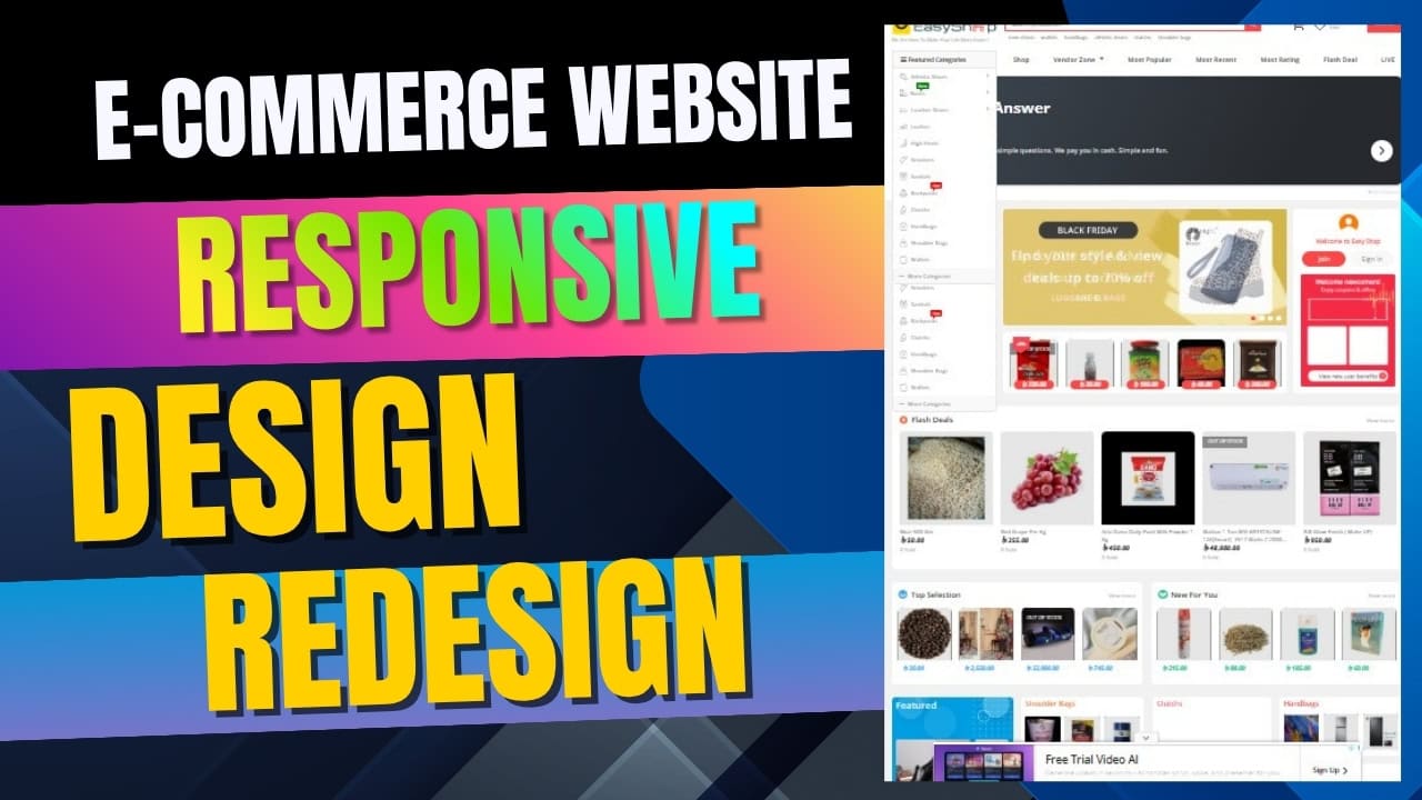 Design or Redesign Your Ecommerce Website (2)