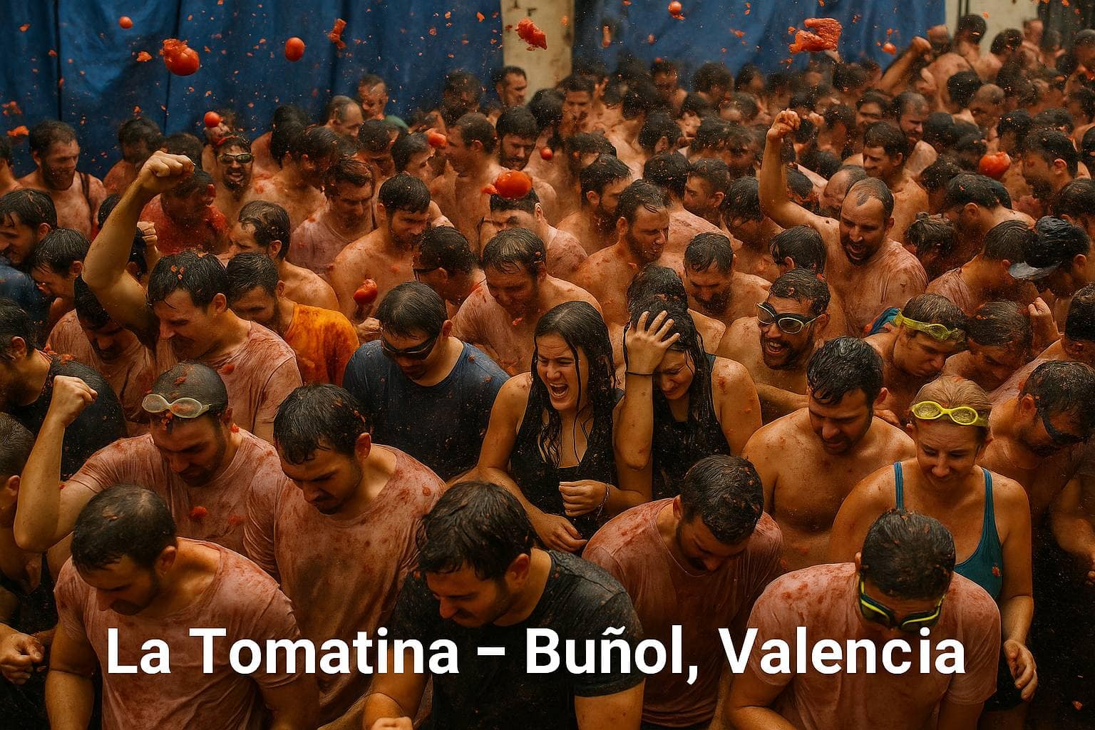 Feste tradizionali Spagna - La Tomatina Buñol Valencia