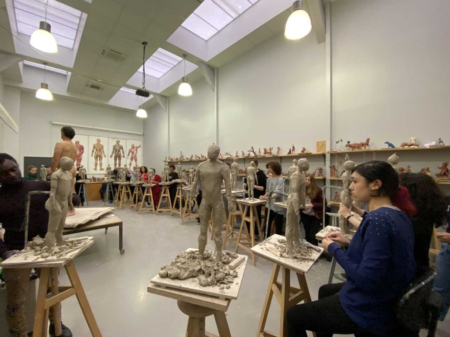 Aperçu des travaux d'étudiants en Prépa Arts Appliqués — École Méliès, Orly