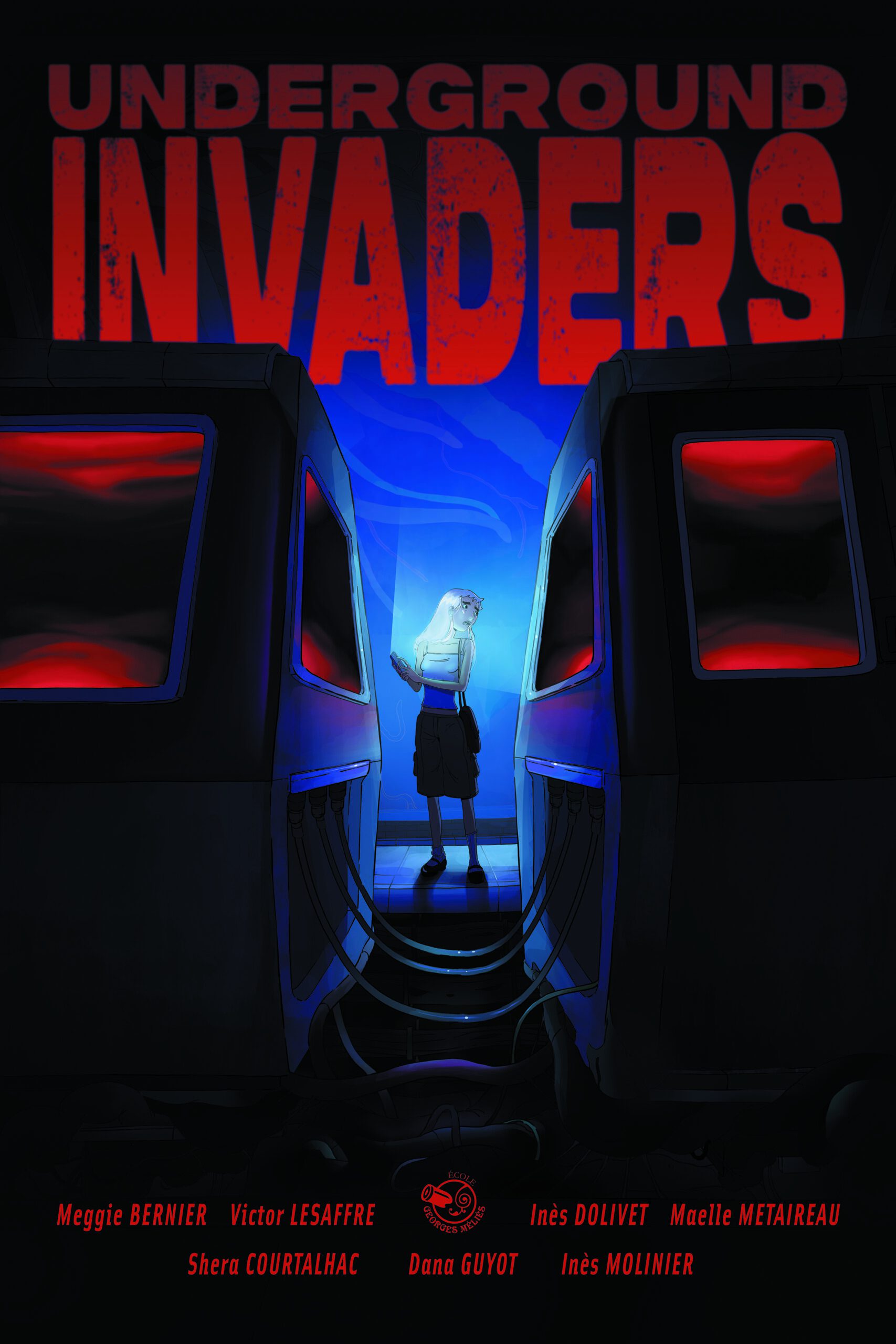 Affiche Underground Invaders