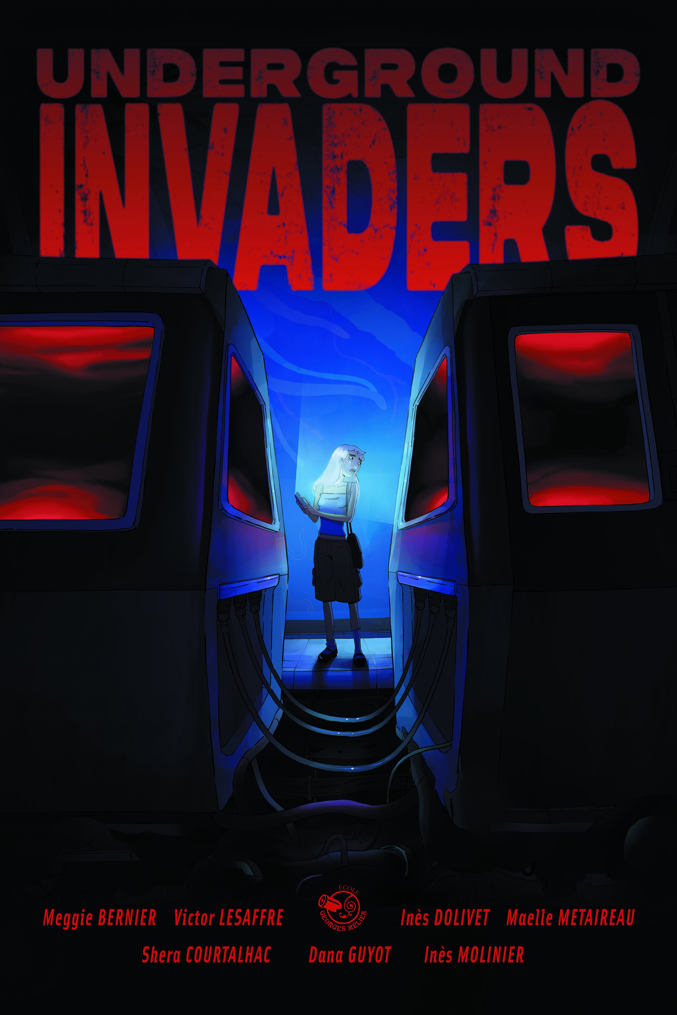 Affiche du film Underground Invaders